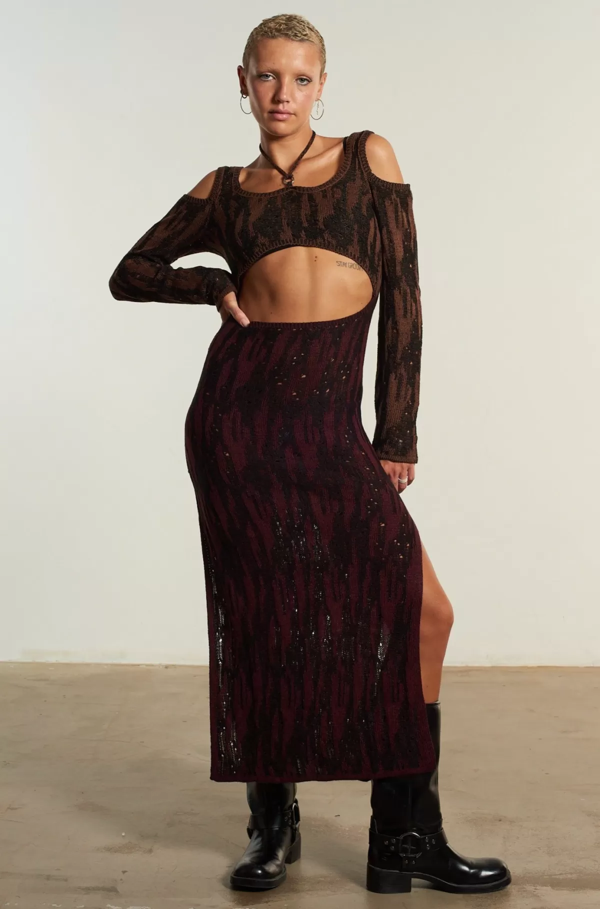 Clearance The Ragged Priest Ascend Cut Out Maxi Dress