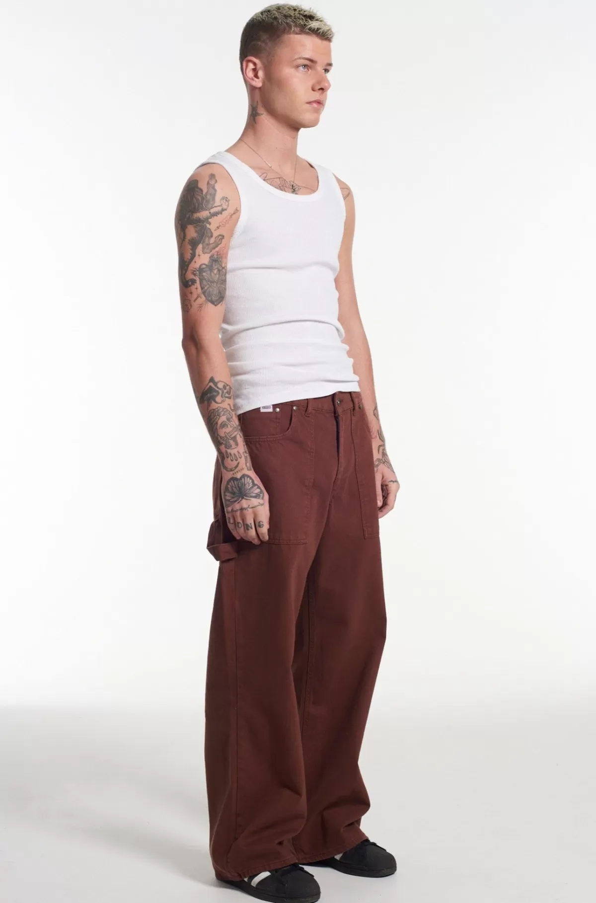 Best Sale The Ragged Priest Chiller Wide Leg Baggy Jean