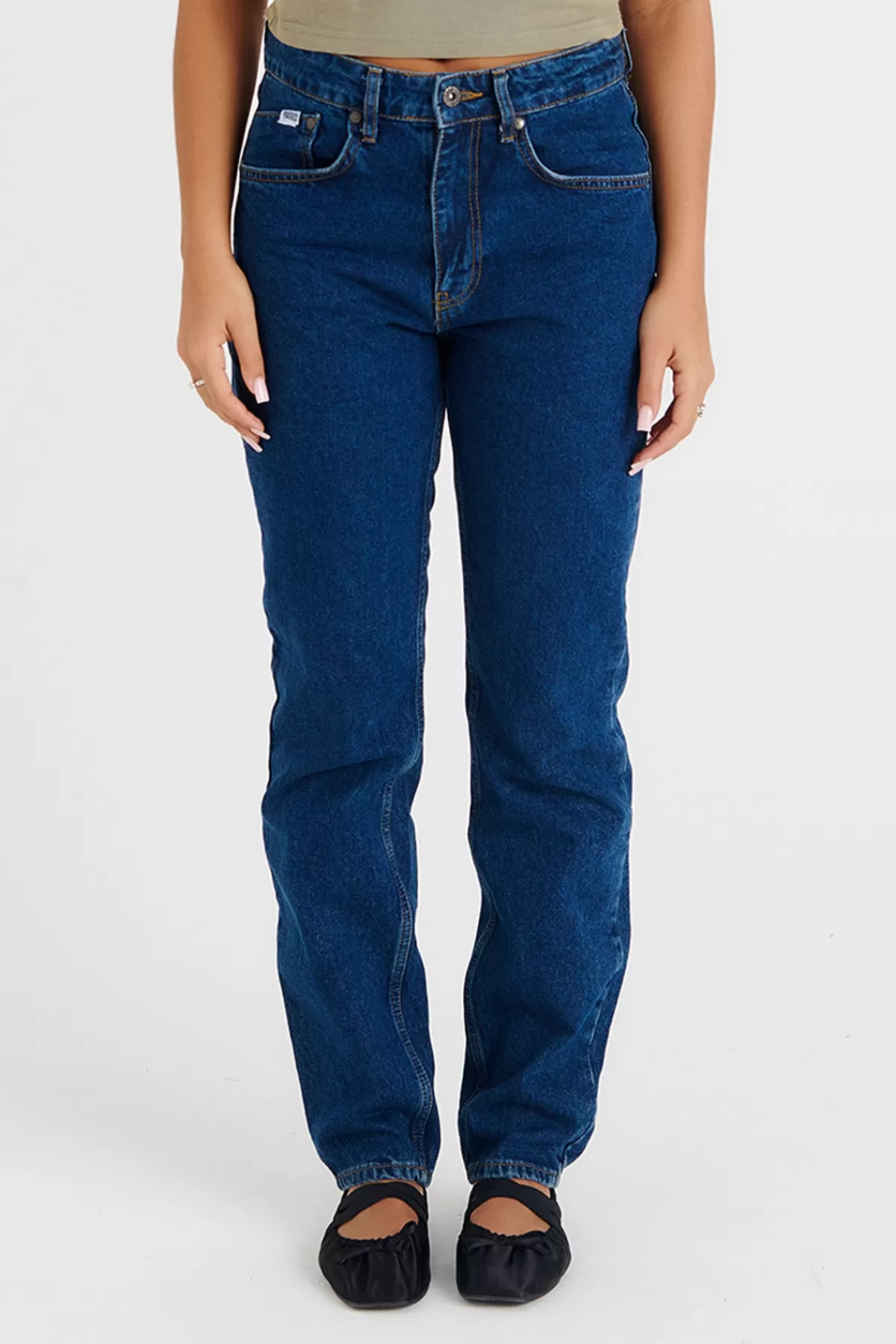 Clearance The Ragged Priest Organic Cougar Mom Jean Indigo