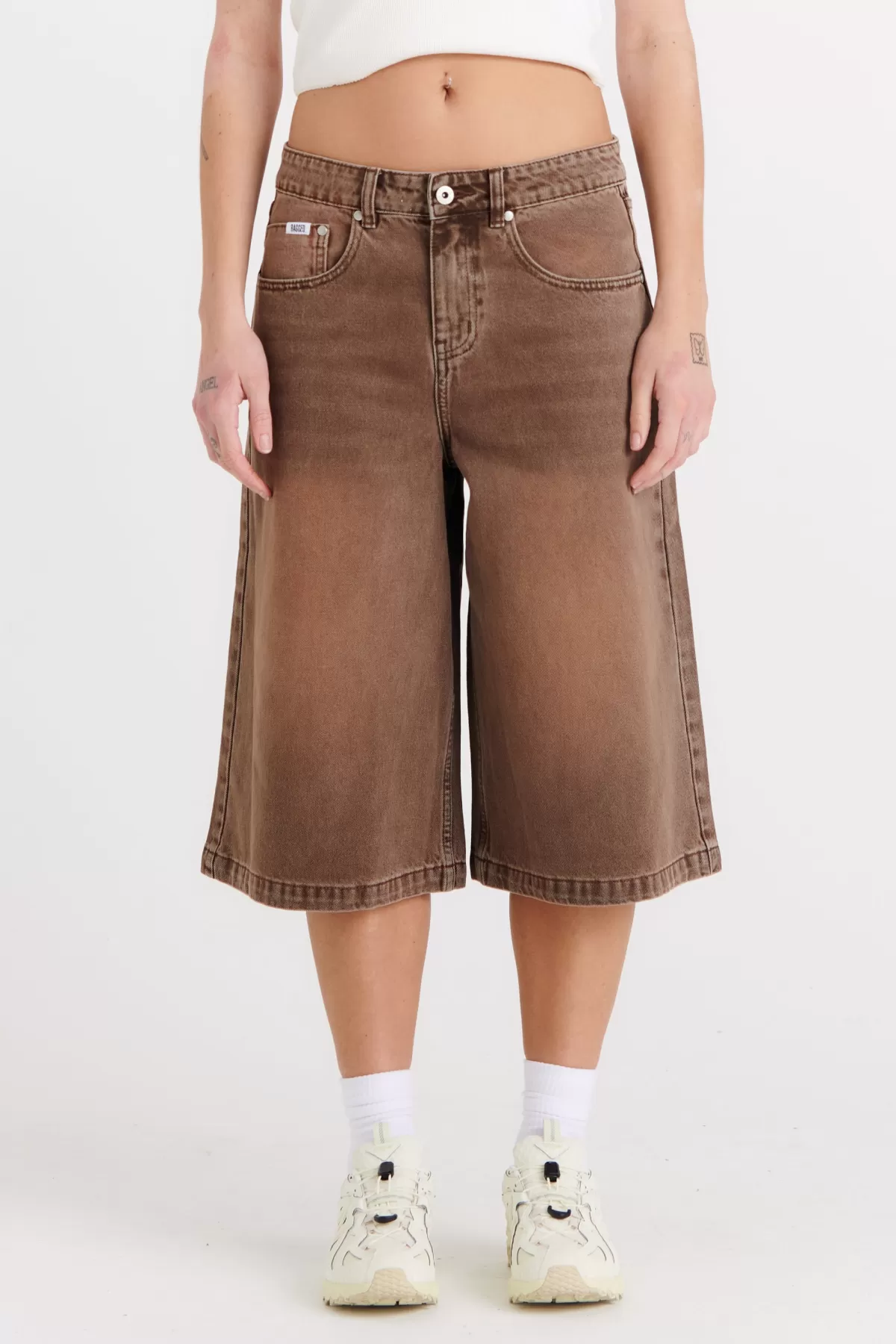 Cheap The Ragged Priest Release Short Brown Wash